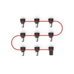 Daddario CABO ALIMENTAÇÃO XPND Adjustable Daisy Chain