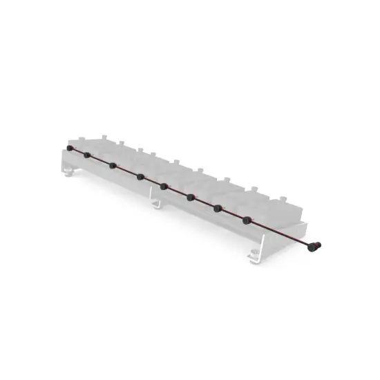 Daddario CABO ALIMENTAÇÃO XPND Adjustable Daisy Chain