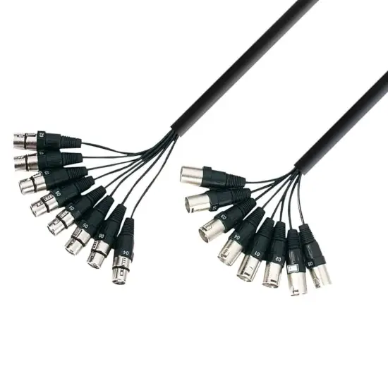 Adam Hall MULTICORE 3m 3 STAR LOOM 8 MF 0300