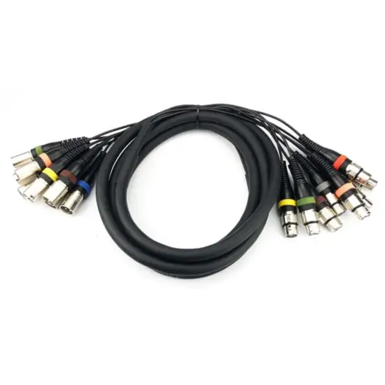 Audibax CABO MULTICORE 5m 8x XLR M/XLR F