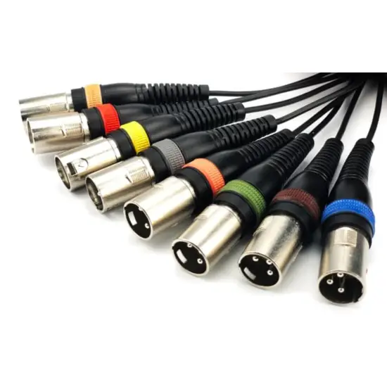 Audibax CABO MULTICORE 5m 8x XLR M/XLR F
