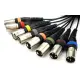 Audibax CABO MULTICORE 5m 8x XLR M/XLR F