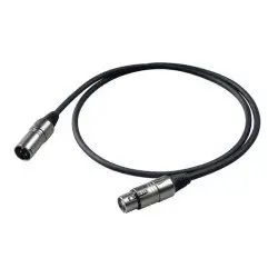 PROEL CABO MICROFONE 5m BULK250LU5