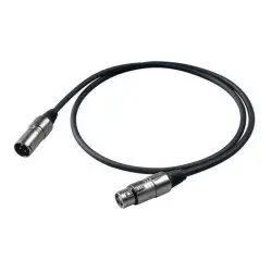 PROEL CABO MICROFONE 3m BULK250LU3