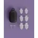 Alpine PROTEÇÃO AUDITIVA Party Plug 3 Sizes Clear