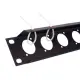Adam Hall PAINEL RACK 12 SOCKETS U shaped 872215