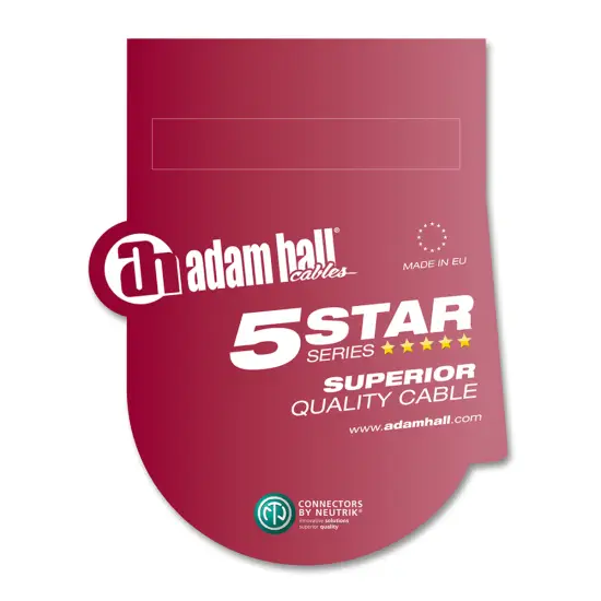 Adam Hall CABO AUDIO 3m 5 Star MYF 0300