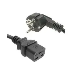 SMI CABO ALIMENTAÇÃO Schuko M / IEC C13 F   1,8mt