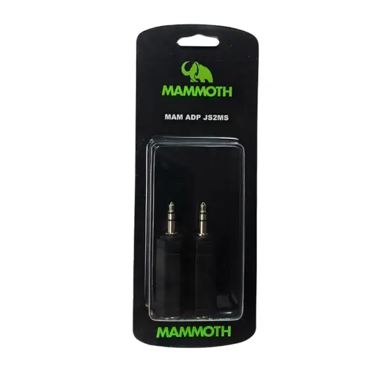 Mammoth PAR ADAPTADORES Jack F/Mini-Jack M MAM ADP JS2MS