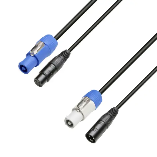 Adam Hall CABO HIBRIDO CORRENTE/DMX  5m 3 STAR H PCON D 0500