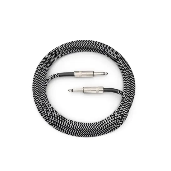 Daddario 3m Custom Series Braided Black-Gray