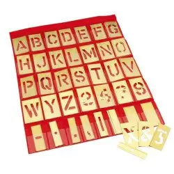 Adam Hall Stencil Set 5802