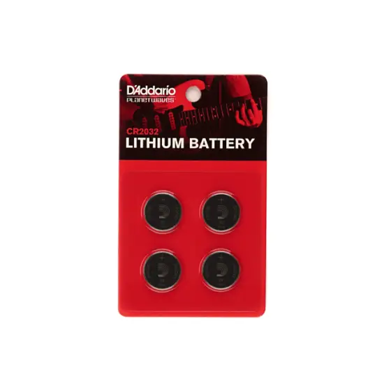 Daddario PACK 4 PILHAS CR2032