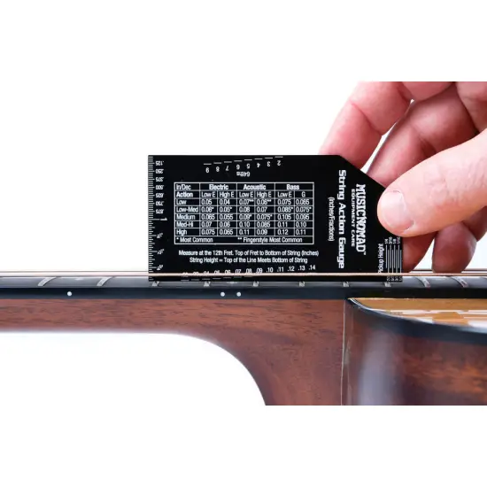 Music Nomad RÉGUA Guitar Precision String Action Gauge MN602