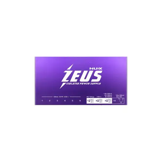 NUX ALIMENTADOR PEDAIS ZEUS NIP Z10