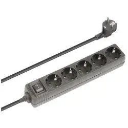 SMI EXTENSÃO 5 TOMADAS 1,5mt c/ Interruptor