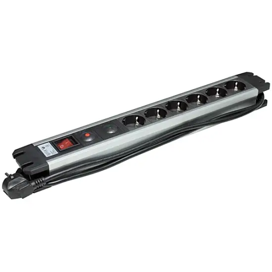 NIMO ELECTRONIC EXTENSÃO 6 TOMADAS 3mt c/ Interruptor + Proteção