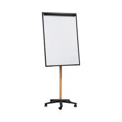 Bi Office QUADRO BRANCO 750x1065 Essence Lacquered Steel c/rodas
