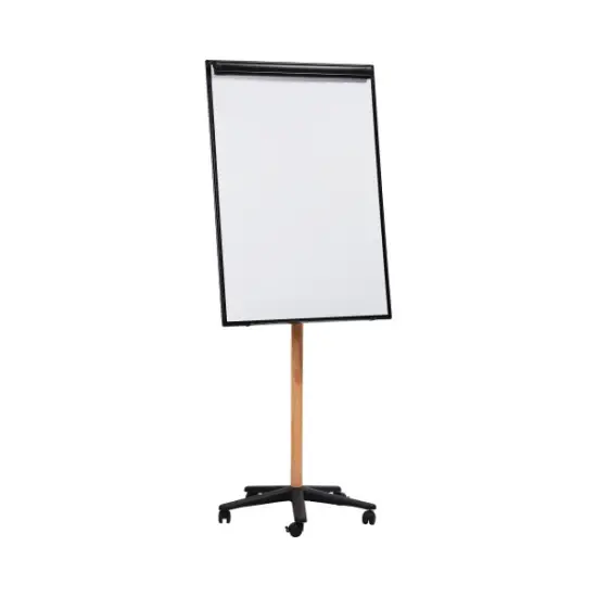 Bi Office QUADRO BRANCO 750x1065 Essence Lacquered Steel c/rodas