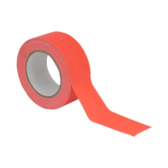 FITA GAFFA MARCAÇÃO Laranja Neon 50mm x 25m