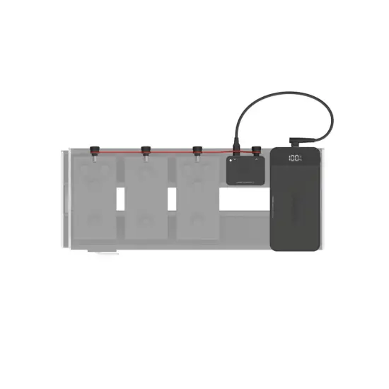 Daddario KIT ALIMENTAÇÃO PORTÁTIL XPND Pedal Power Battery Kit