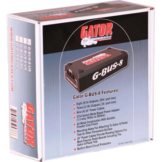 Gator ALIMENTADOR PEDAIS G BUS 8