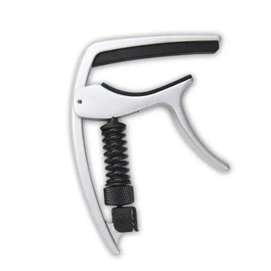 Daddario PW CP 09S Tri Action Capo Silver