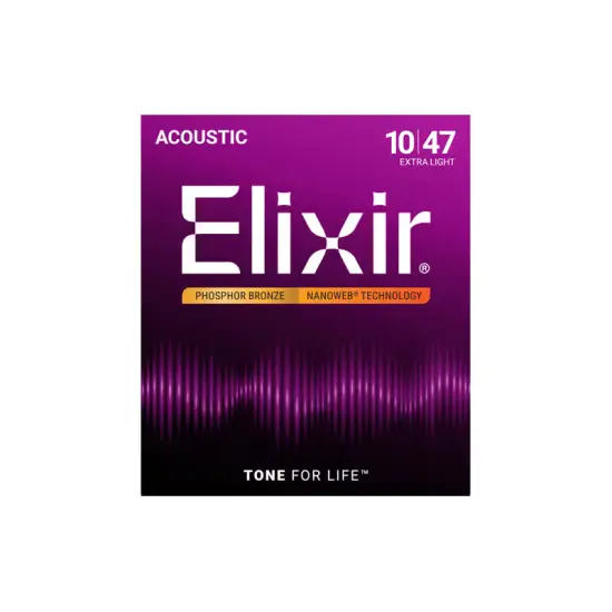 Elixir Nanoweb PB 10/47 Extra Light