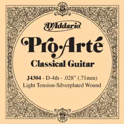 Daddario D   4th J4304 Light Tension Corda Avulso