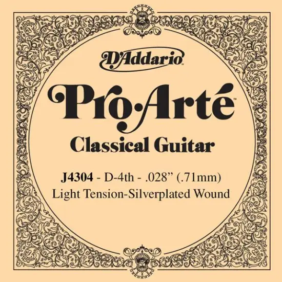 Daddario D   4th J4304 Light Tension Corda Avulso