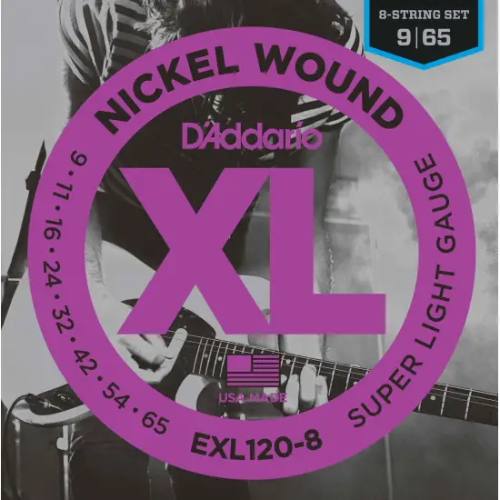 Daddario EXL120 8