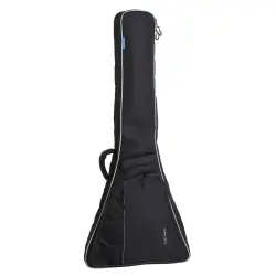 Gewa Economy 12 E guitar Flying V black