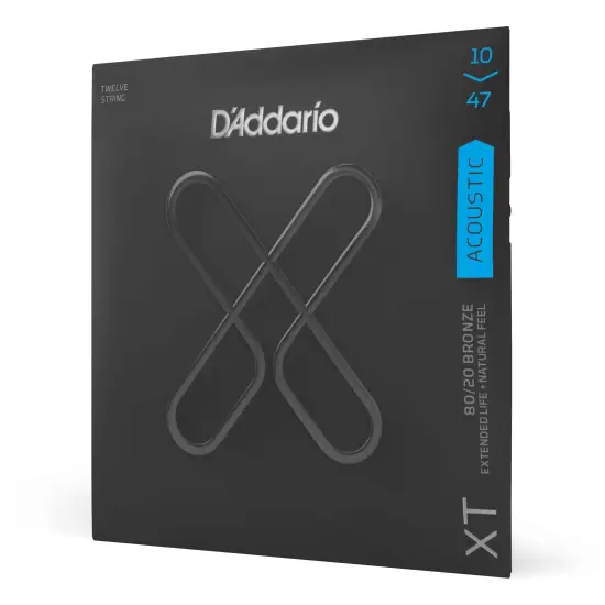 Daddario  XTABR1047 12 12 String 80/20 10 47