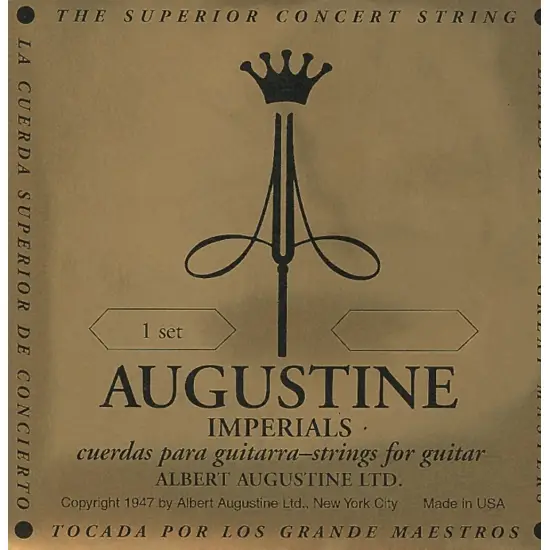 AUGUSTINE IMPERIAL LABEL RED