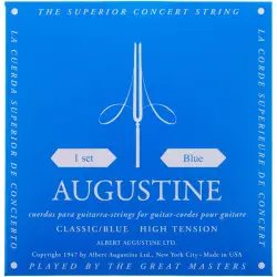 AUGUSTINE SET CORDAS Guitarra Classica Classic Blue