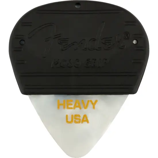 Fender Mojo Grip Celluloid White Moto Heavy
