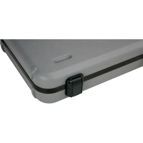 Fender Deluxe Molded Strat/Tele Case Silver/Blue