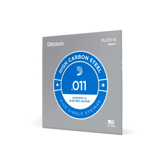 Daddario .011 Plain Steel PL011 5