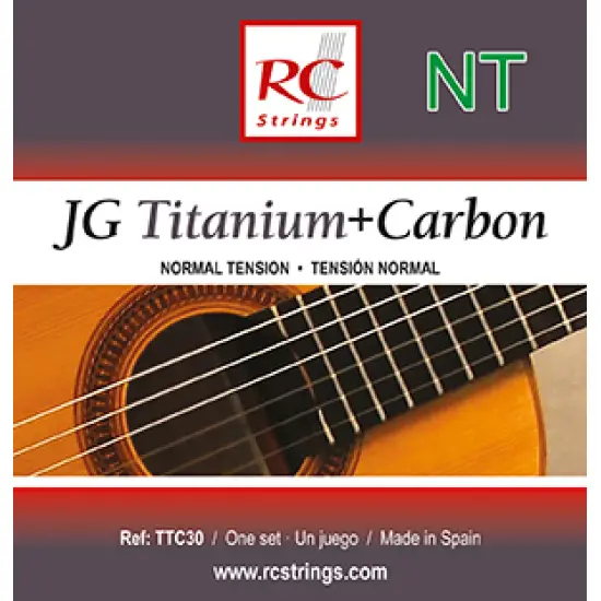 RC Strings TTC30 JG Titanium + Carbon