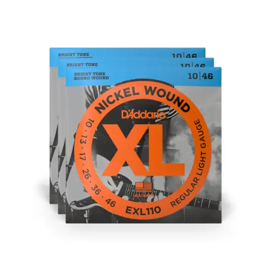 Daddario EXL110 3D Nickel Wound 10 46