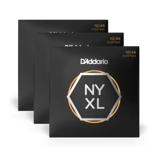 Daddario NYXL1046 3P Nickel Wound 10 46