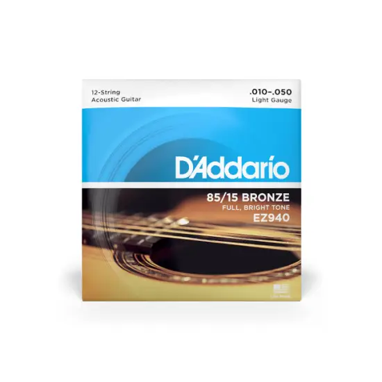 Daddario EZ940 85/15 12 String Bronze Light 10 47