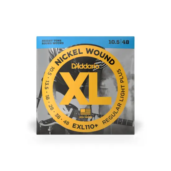 Daddario EXL110+ Nickel Wound Regular Light Plus 10.5 48