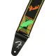 Fender Neon Monogrammed GRN/ORNG