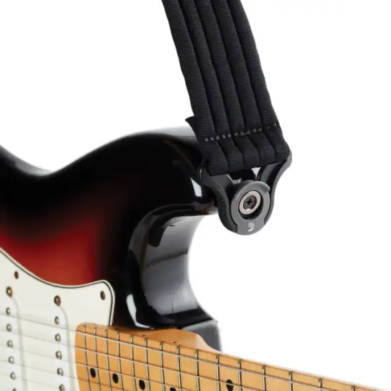 Daddario 50BAL01 Auto Lock Black Padded Stripes