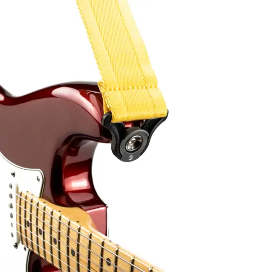 Daddario 50BAL07 Auto Lock Mellow Yellow