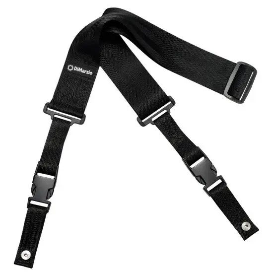 DiMarzio Clip Lock Strap DD2200 Bk