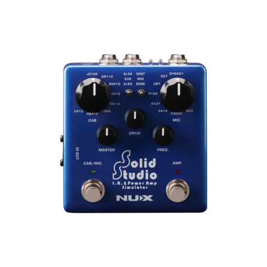 NUX Solid Studio IR & Power Amp Simulator  NSS 5