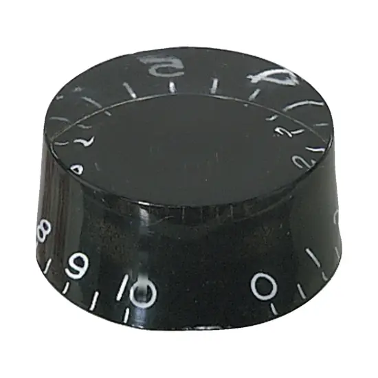 Partsland BOTAO POTENCIOMETRO 6mm Plástico Ebony