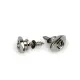 Daddario Elliptical End Pins PWEEP202 Chrome